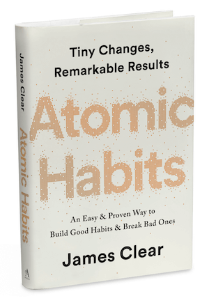 James Clear tarafından Atomik Alışkanlıklar kitap kapağı