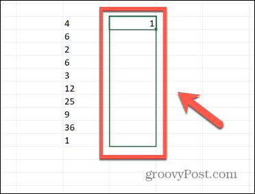 excel sürükle hücreleri