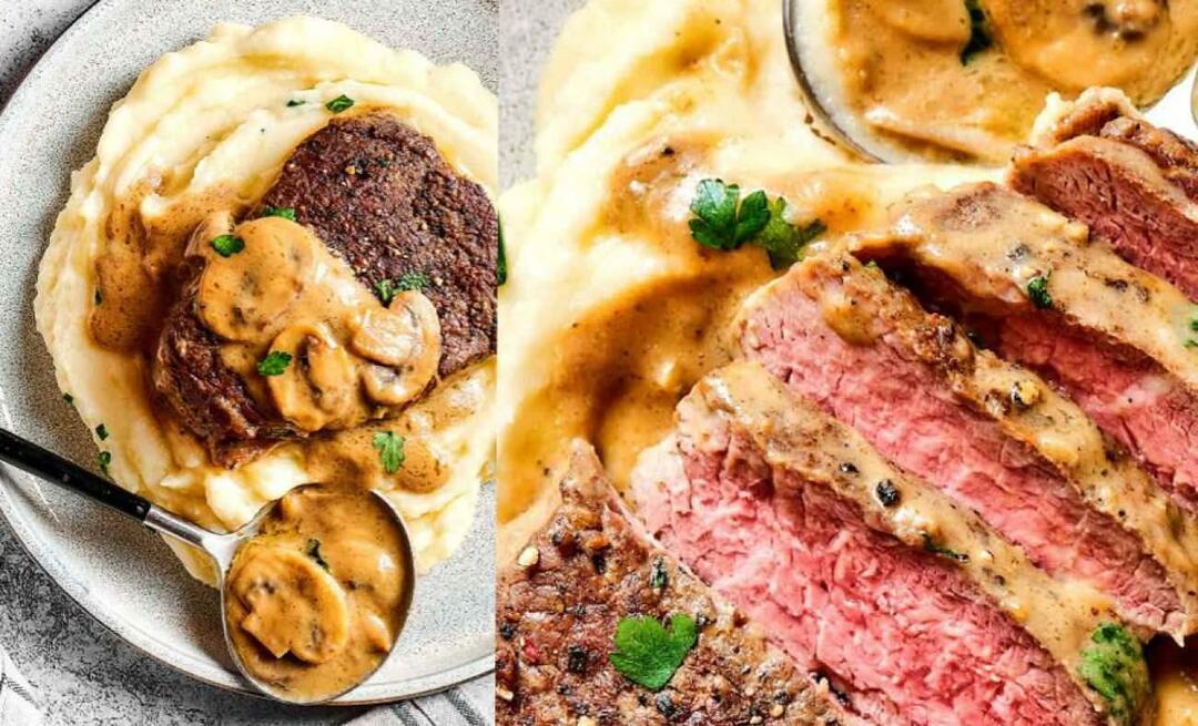 Steak Diana nasıl yapılır? Steak Diane tarifi!