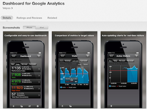 google analytics uygulaması
