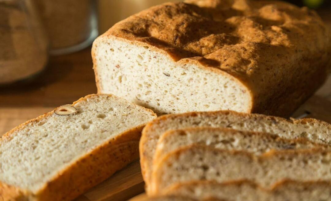 Glutensiz ekmek nasıl yapılır? Glutensiz diyet ekmek tarifi! Glutensiz ekmek hangi unla yapılır