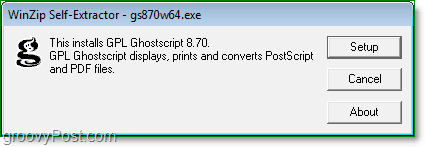 Windows 7'de ghostscript nasıl kurulur 