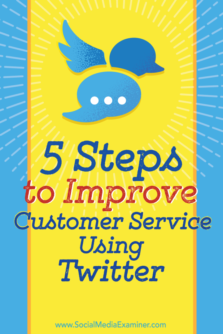 Twitter'da müşteri hizmetini iyileştirmek