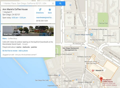google haritalar işletme bilgileri